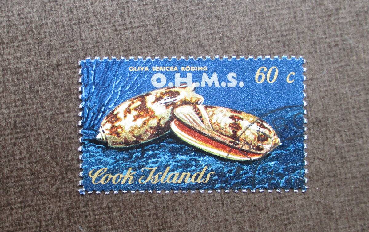 COOK ISLANDS　　SCカタログ＃O26　　60c　　使用済　　中古品_画像1