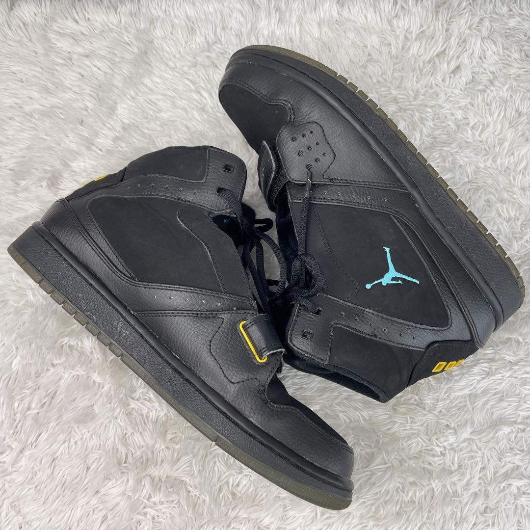 NIKE ナイキ 628584-090 Air Jordan 1 Flight Strap Black エアジョーダン1 フライストラップ ブラック 27cm