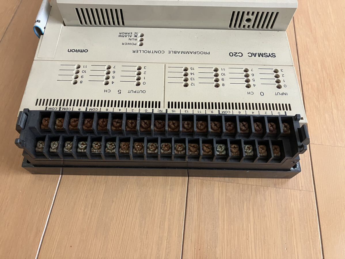 オムロン SYSMAC C20 PROGRAMMABLE CONTROLLER ジャンク品の画像3