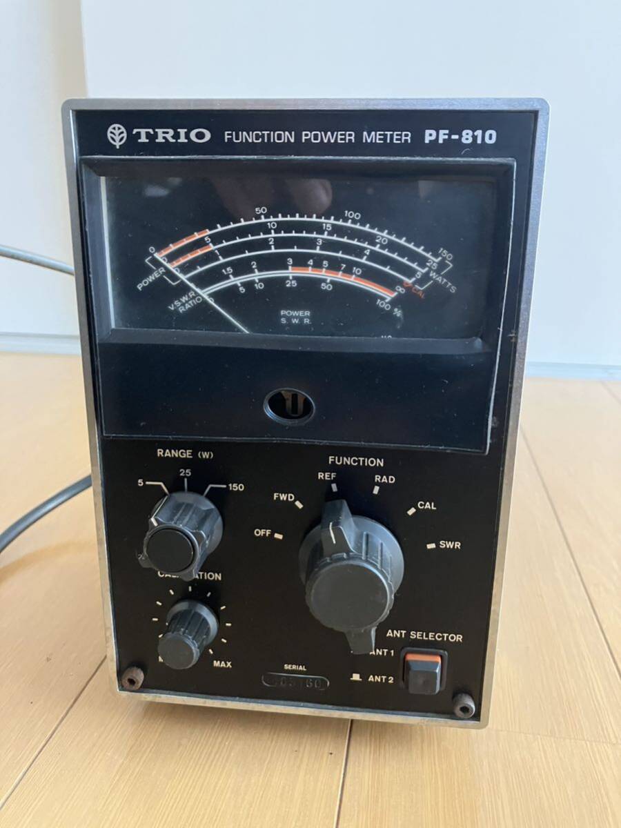 TRIO PF-810 FUNCTION POWER METER junk 