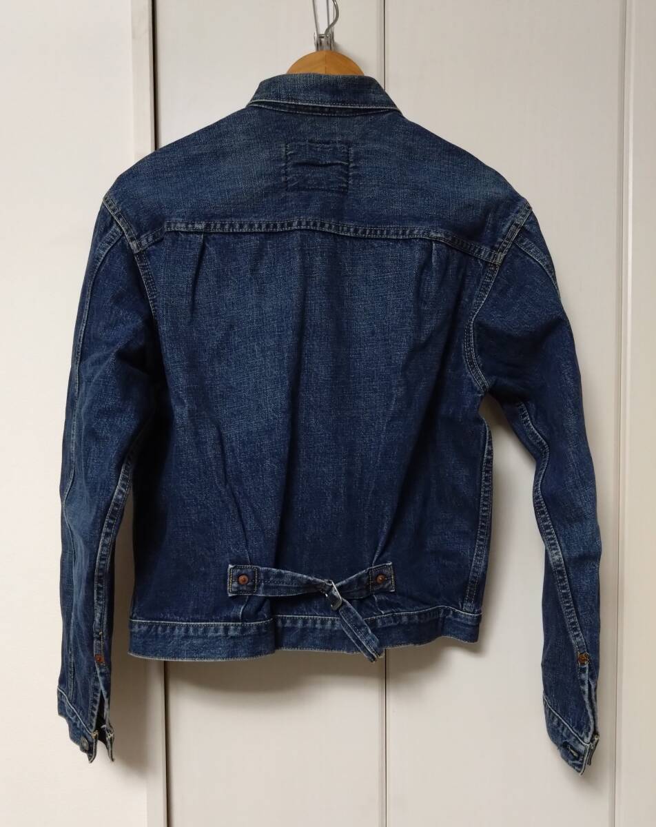 Levi's　リーバイス　1st 71506XX シンチバック　赤耳 セルビッジ　復刻　デニム　ジャケット　Size40_画像2