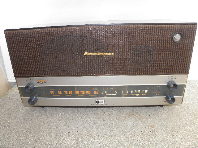 88 can kyo- radio moveable goods / Showa Retro vacuum tube . pavilion Cafe Vintage old tool 