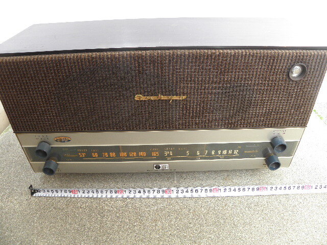 88 can kyo- radio moveable goods / Showa Retro vacuum tube . pavilion Cafe Vintage old tool 