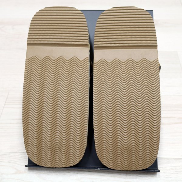  new goods * unused [ imitation leather table bamboo . pattern sandals setta ]L size print imitation leather. urethane bottom zori 