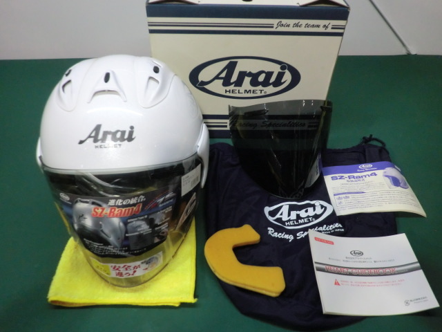 Arai SZ Ram4 ジェットヘルメット　サイズ57.58_画像1