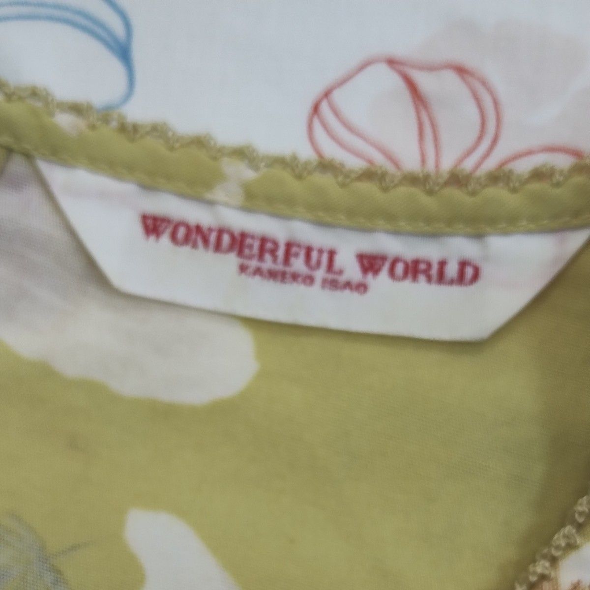 WONDERFUL WORLD カネコイサオ 金魚柄ワンピース|Yahoo!フリマ WONDERFUL WORLD カネコイサオ 金魚柄ワンピース|Yahoo!フリマ