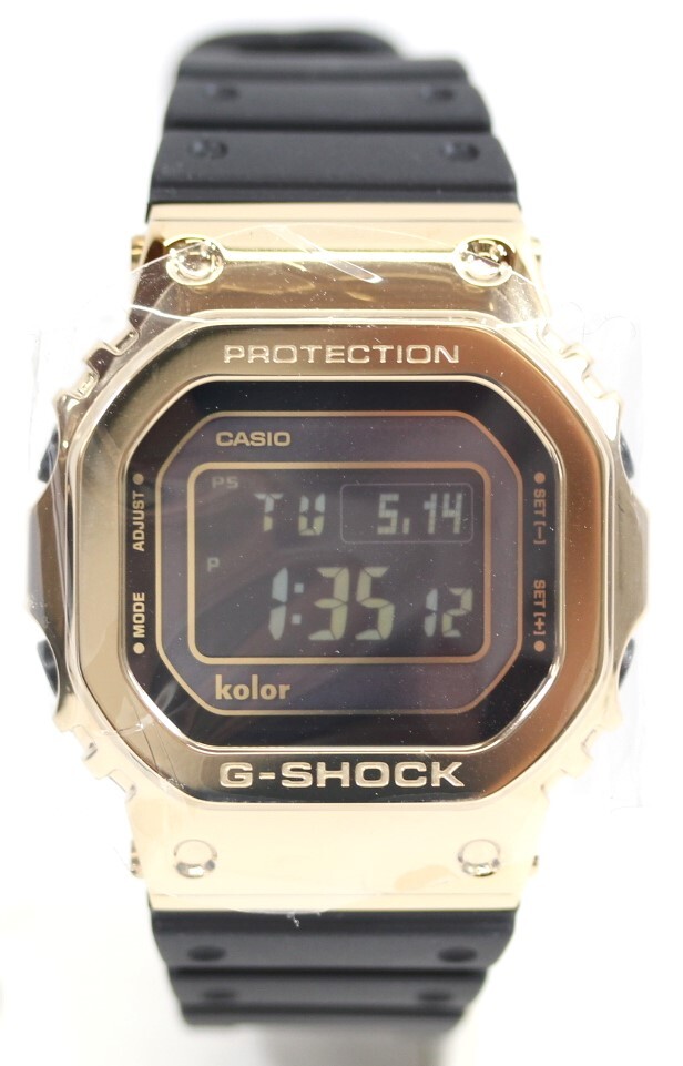 Y6225#◆未使用品◆CASIO カシオ G-SHOCK kolor コラボ 35周年記念 電波ソーラー GMW-B5000KL-9JR 世界限定700本_画像3