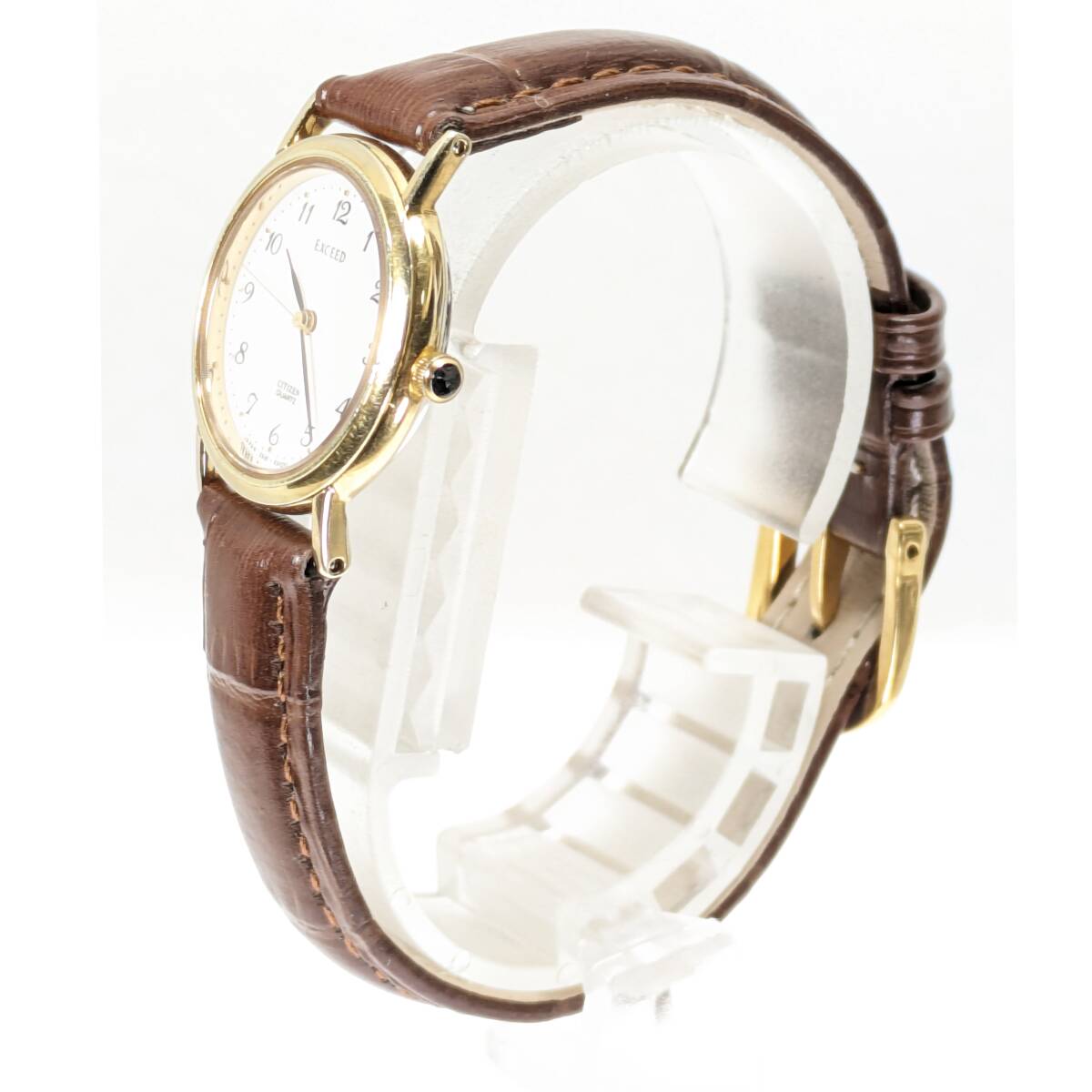 CITIZEN EXCEED レディース 電池ベルト交換済み稼働品 y-64 CITIZEN EXCEED レディース 電池ベルト交換済み稼働品 y-64