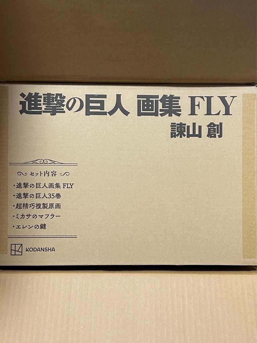 進撃の巨人　画集　fly 新品未開封品　