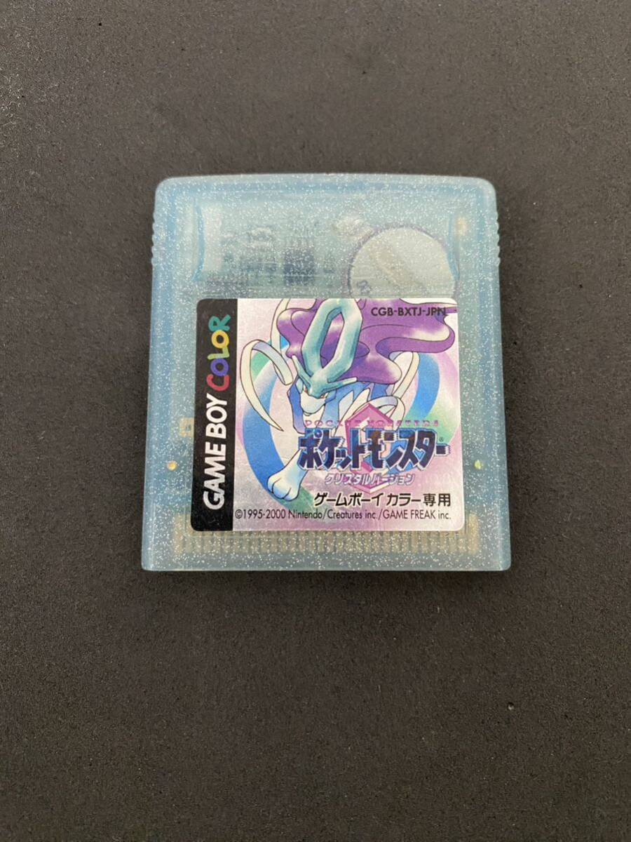 任天堂 Nintendo ポケットモンスター クリスタルバージョン ゲームボーイ カラー ソフトのみ GAMEBOY COLOR の画像1