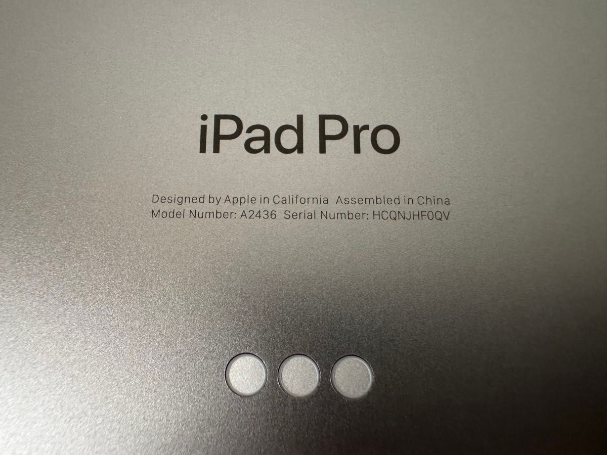 美品 】iPad Pro 12 9インチ 第6世代 Wi-Fi 256GB スペース 美品 】iPad Pro 12 9インチ 第6世代 Wi-Fi 256GB スペース