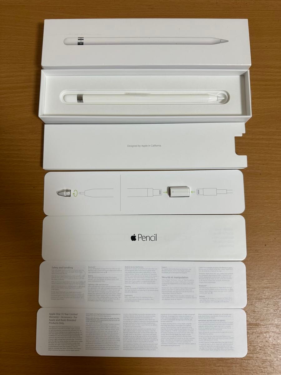 Apple Pencil アップルペンシル 第1世代 MK0C2J/A A1603 純正品 動作確認済み