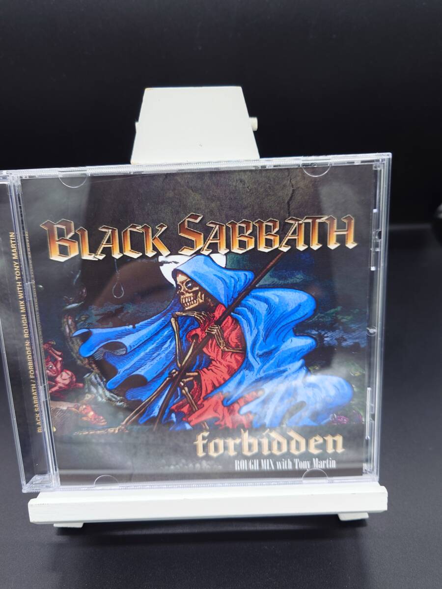 【送料無料】美品 Black Sabbath ブラックサバス Forbidden Rough Mix with Tony Martinの画像1