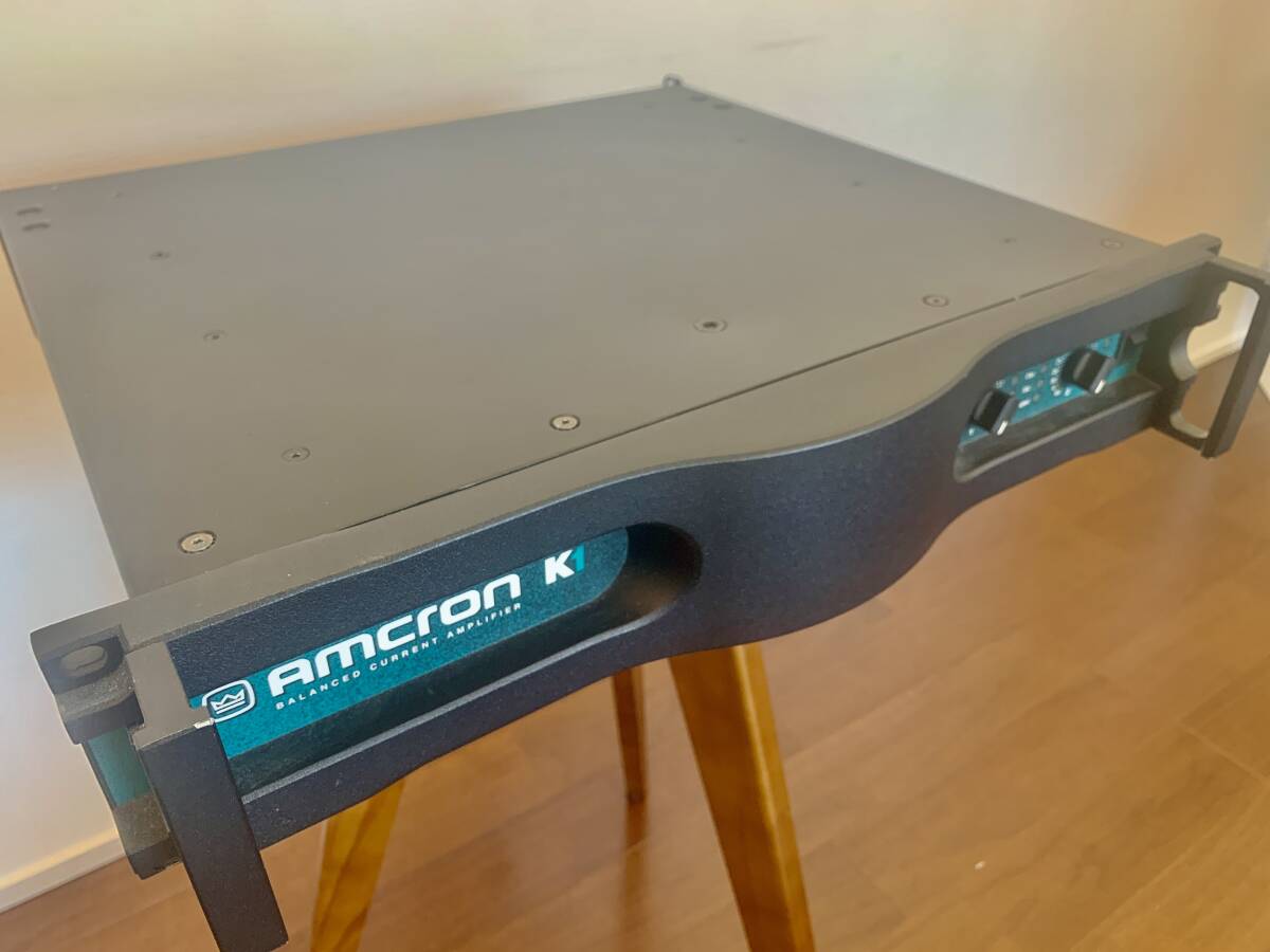amcron K1 パワーアンプ　名機　100V仕様 ヒビノ正規品_画像4