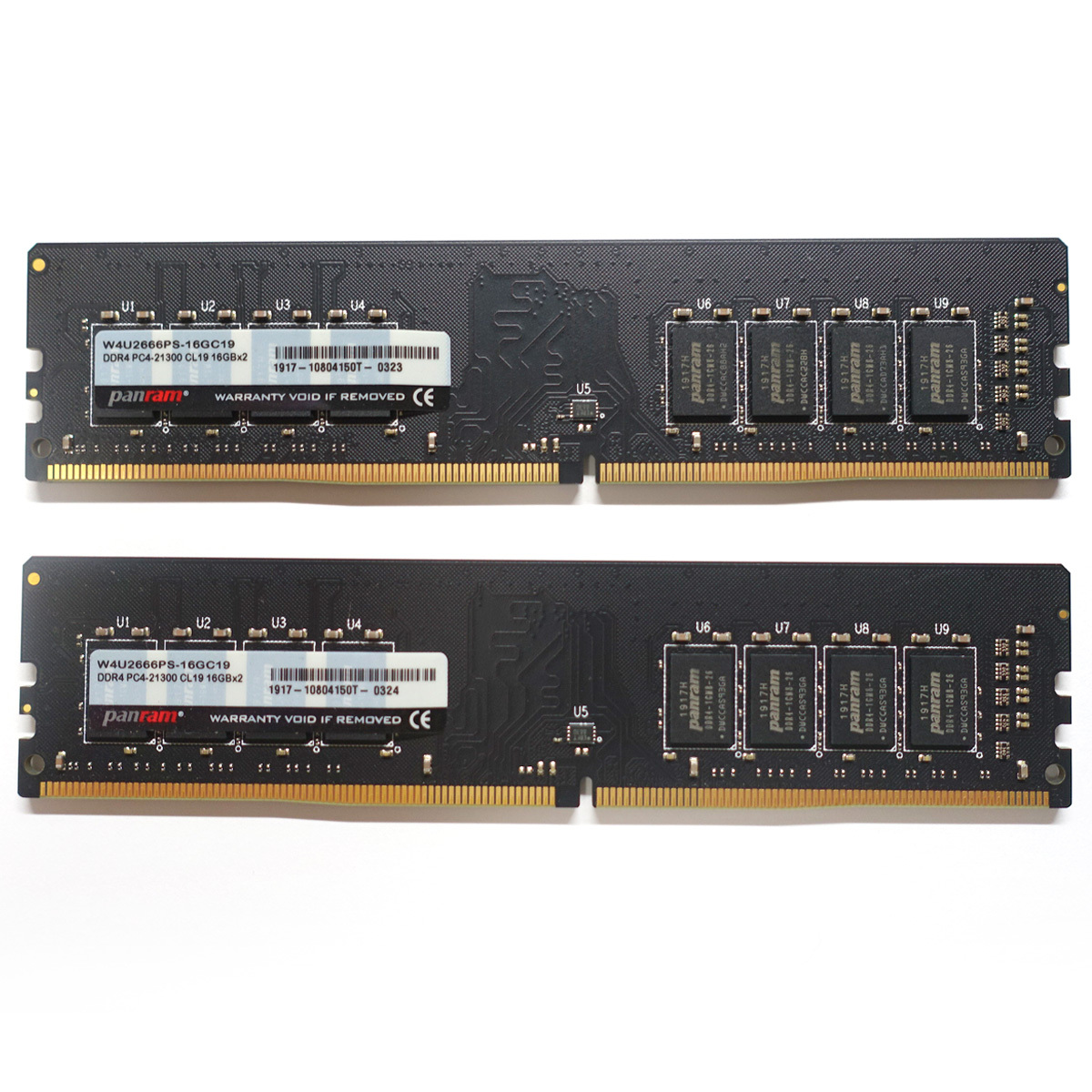 【送料無料】】CFD Panram DDR4-2666 288pin メモリ 16GBx4枚（計64GB）の画像4