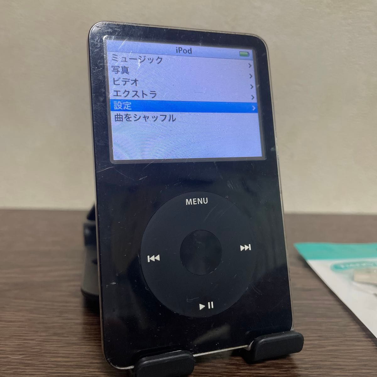 Apple iPod classic 第5世代 30GBから256GB 黒赤カラー カスタム Apple iPod classic 第5世代 30GBから256GB 黒赤カラー カスタム