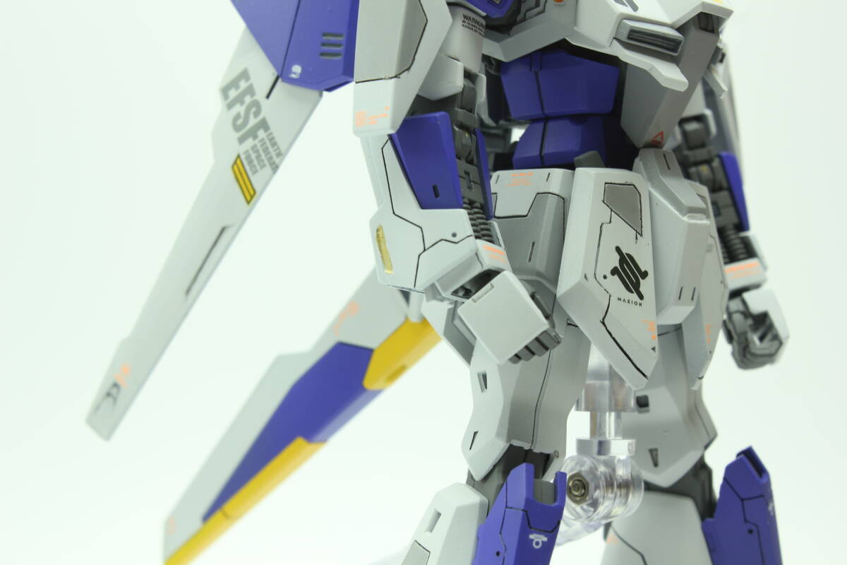 HG 1/144 101式ガンダム 徹底塗装改修完成品 Zガンダム、百式ニコイチ機体の画像10