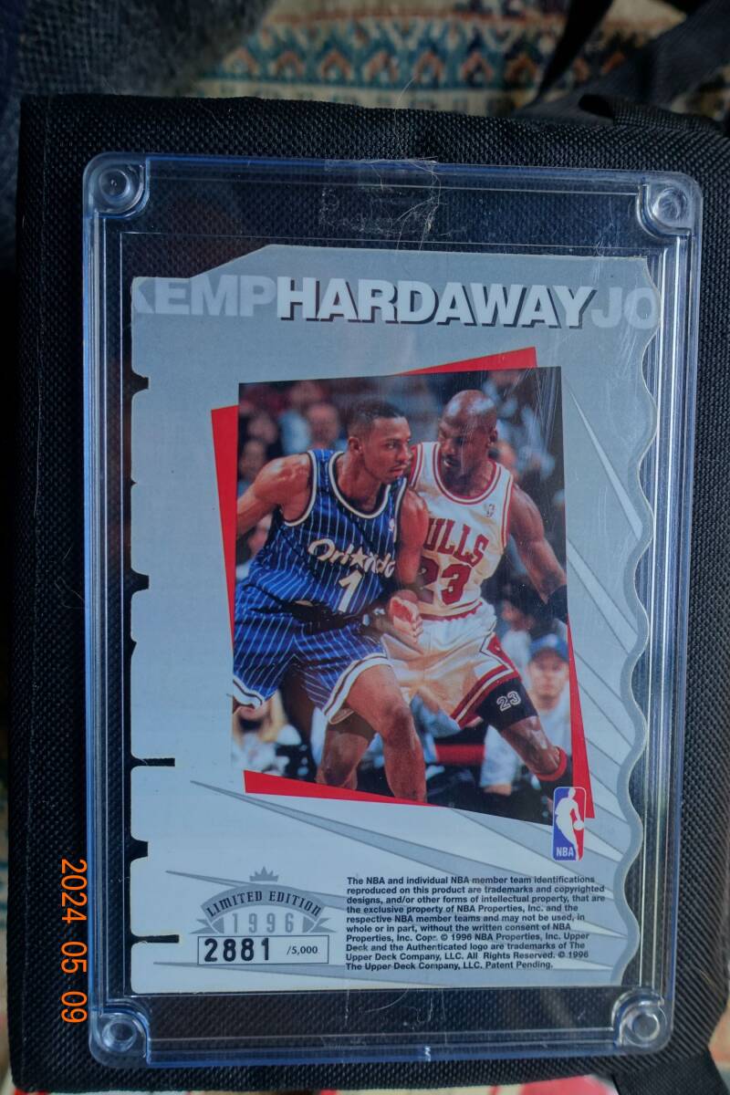 A.Hardaway 1996 Upper Deck 大判card　＃2881/5000_画像3
