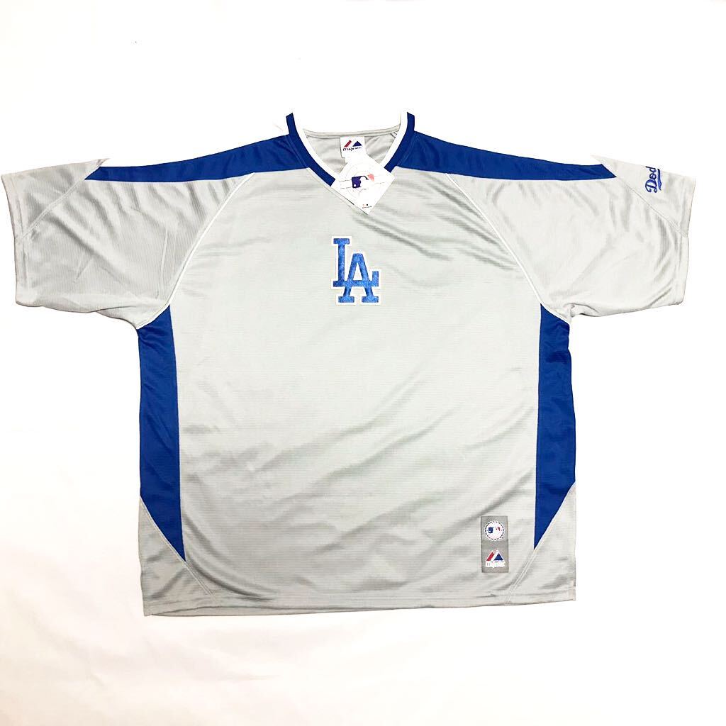 MLB Los Angeles Dodgers ゲームシャツ　ウェッサイ　チカーノ　ローライダー　LA_画像1