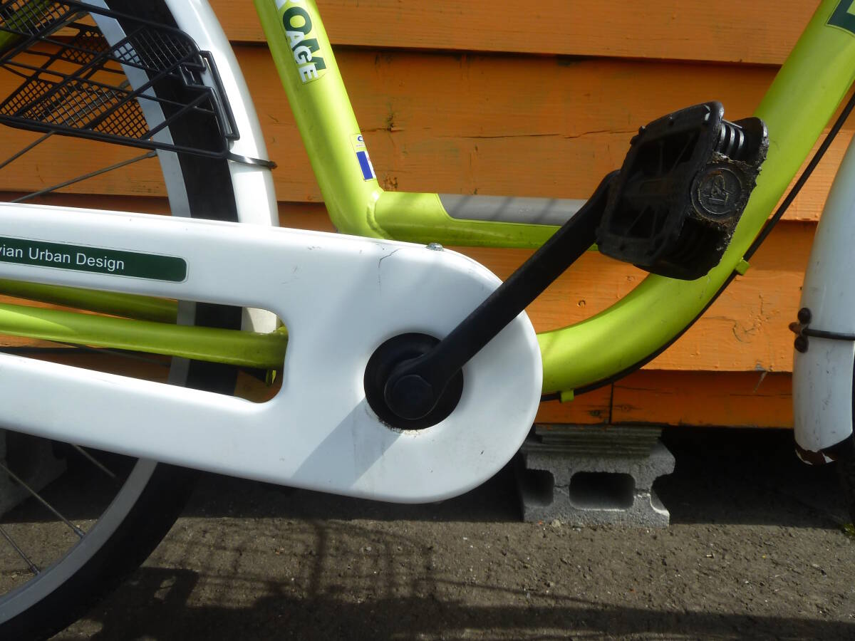 [... магазин ] Sapporo купол вокруг ограничение получения :26 дюймовый менять скорость нет стандартный велосипед FROM AGE ska nji navi a желтый зеленый cycle основа ...ma вставка .li