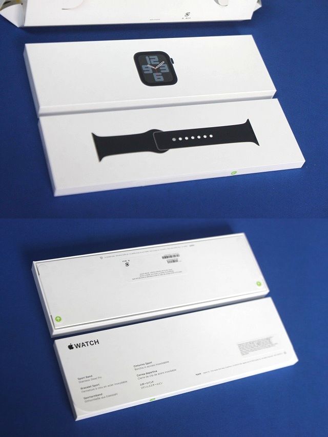 Apple アップル MRE73J/A Apple Watch SE 第2世代 GPSモデル 44mm ミッドナイトスポーツバンド Model:A2723★送料520円_画像4