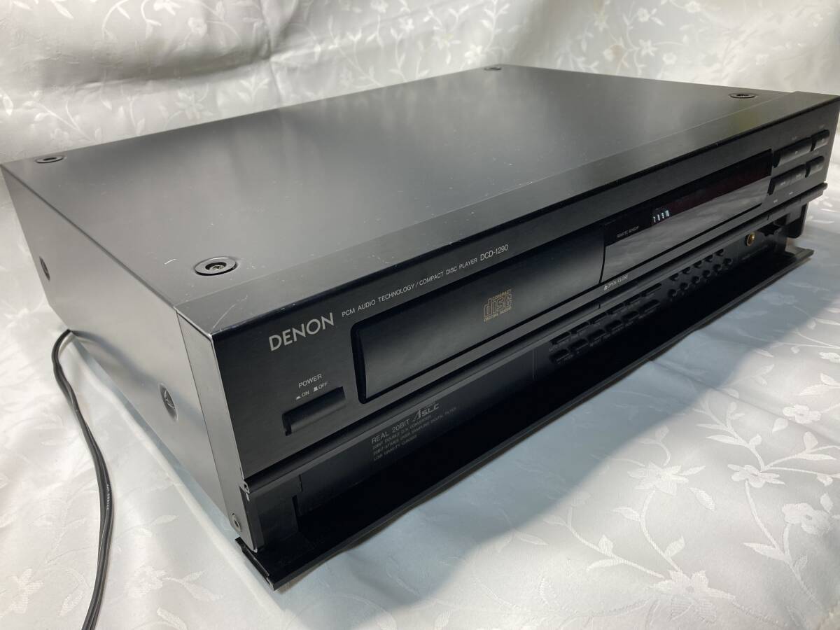 DENON ステレオCDプレーヤー　DCD-1290 中古作動品　リモコン、取説付き_画像3