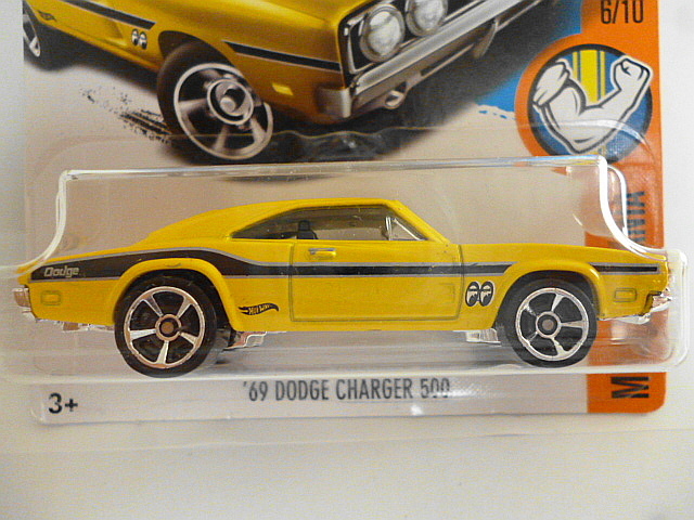 ★HOT WHEELS★ホットウィール★ '69 DODGE CHARGER 500 (イエローカラー) の画像2