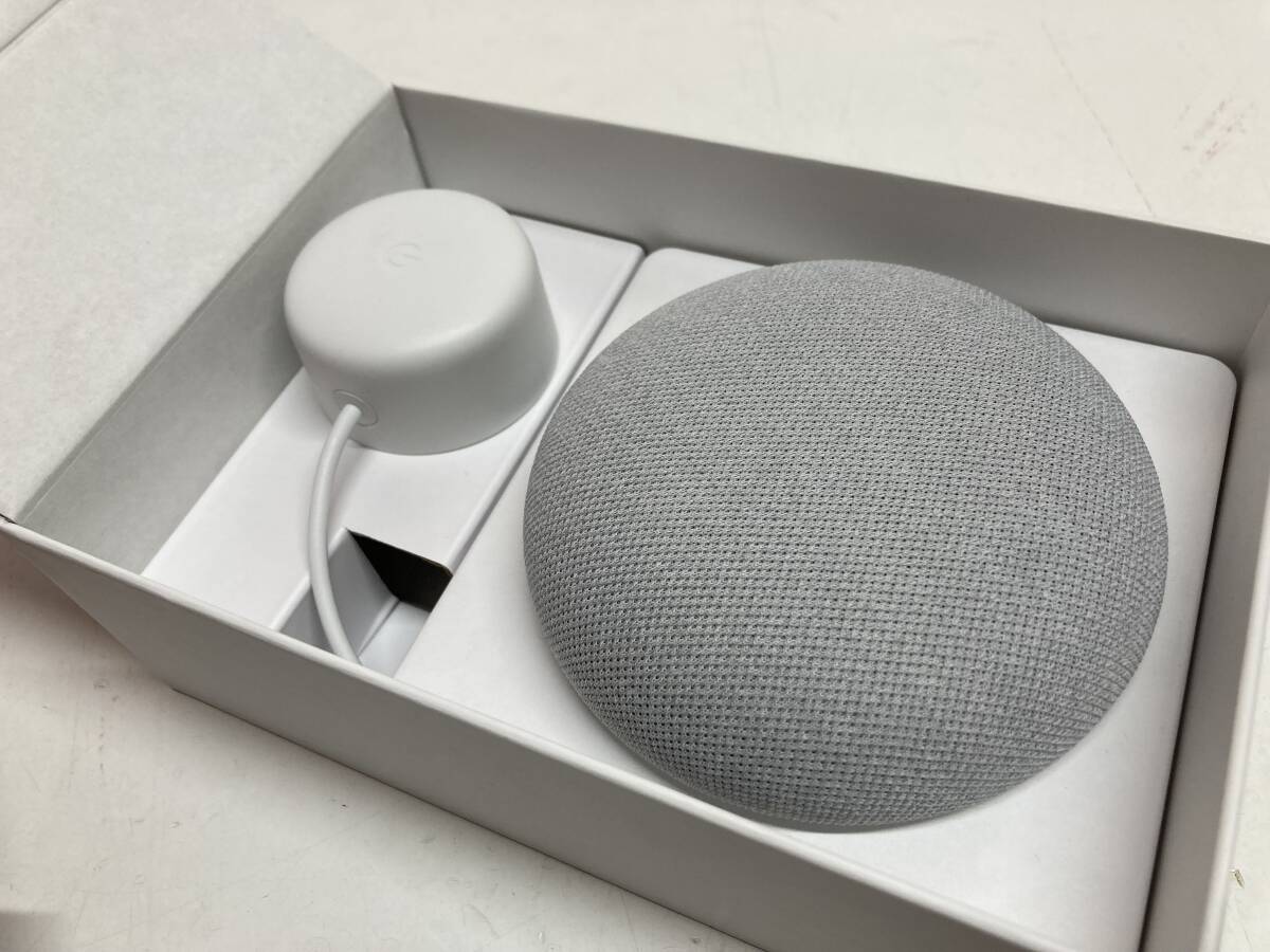 Y532-831 Google Nest Mini 第2世代 通電のみ確認済み_画像5