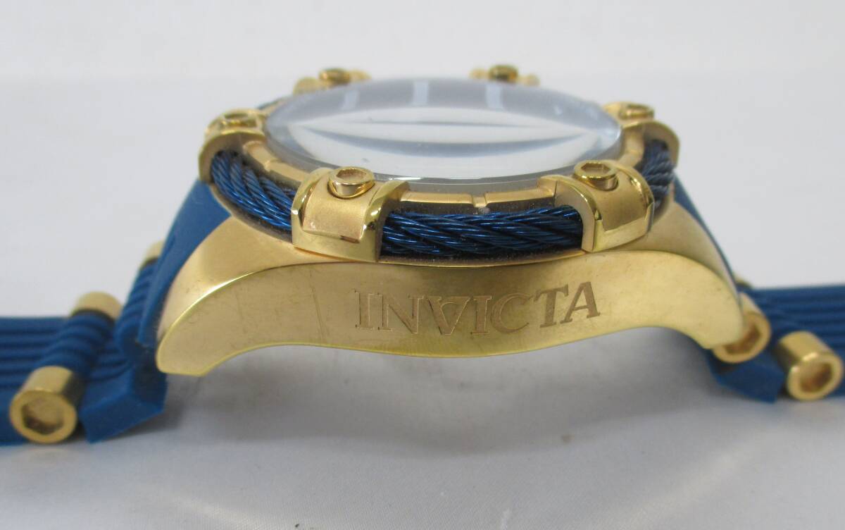 INVICTA BOLT インビクタ ボルト 25516 クロノグラフ 腕時計 動作未確認の画像6