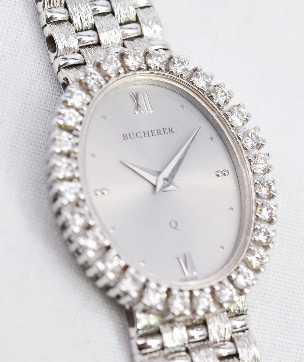 Bucherer/ ブヘラ 18Kホワイトゴールド #HK10058 レディース腕時計 Bucherer/ ブヘラ 18Kホワイトゴールド #HK10058 レディース腕時計