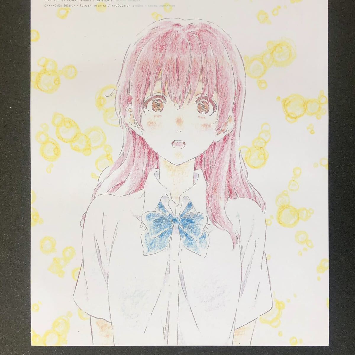 非売品 映画「聲の形」入場者特典【イラストB5ポストカード 非売品 映画「聲の形」入場者特典【イラストB5ポストカード