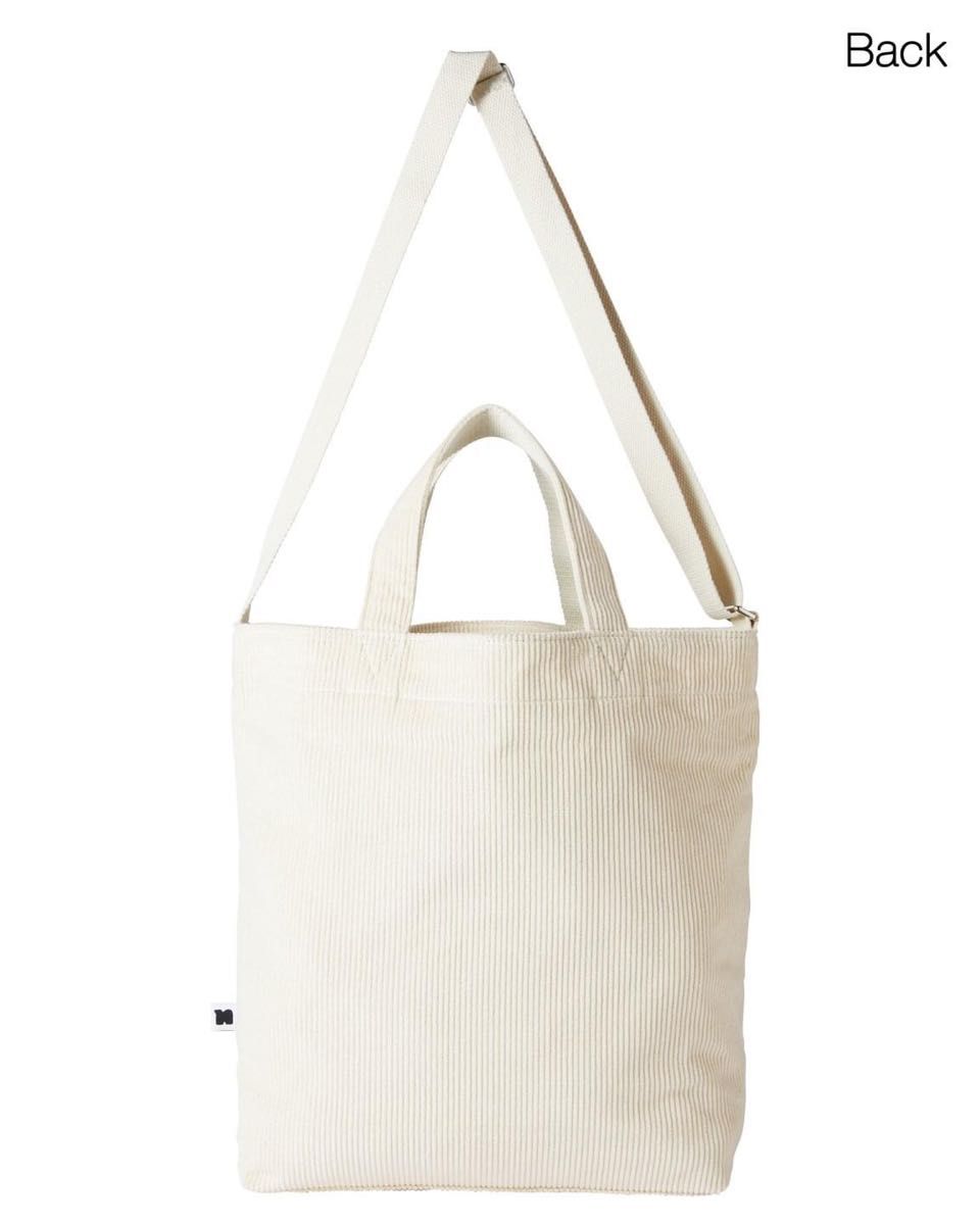 NaptimeコーデュロイBAG-IVORY +Nissy テイクアウトバッグ NaptimeコーデュロイBAG-IVORY +Nissy テイクアウトバッグ