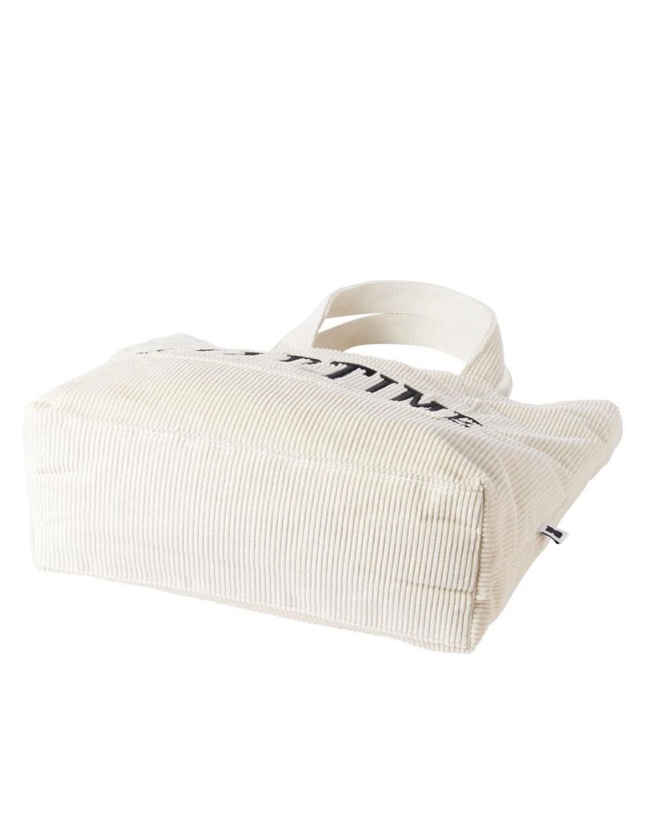 NaptimeコーデュロイBAG-IVORY +Nissy テイクアウトバッグ NaptimeコーデュロイBAG-IVORY +Nissy テイクアウトバッグ