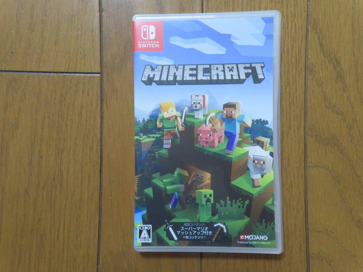 ＜送料無料＞（超美品）　Nintendo Switch Minecraft マインクラフト（USED）_画像1