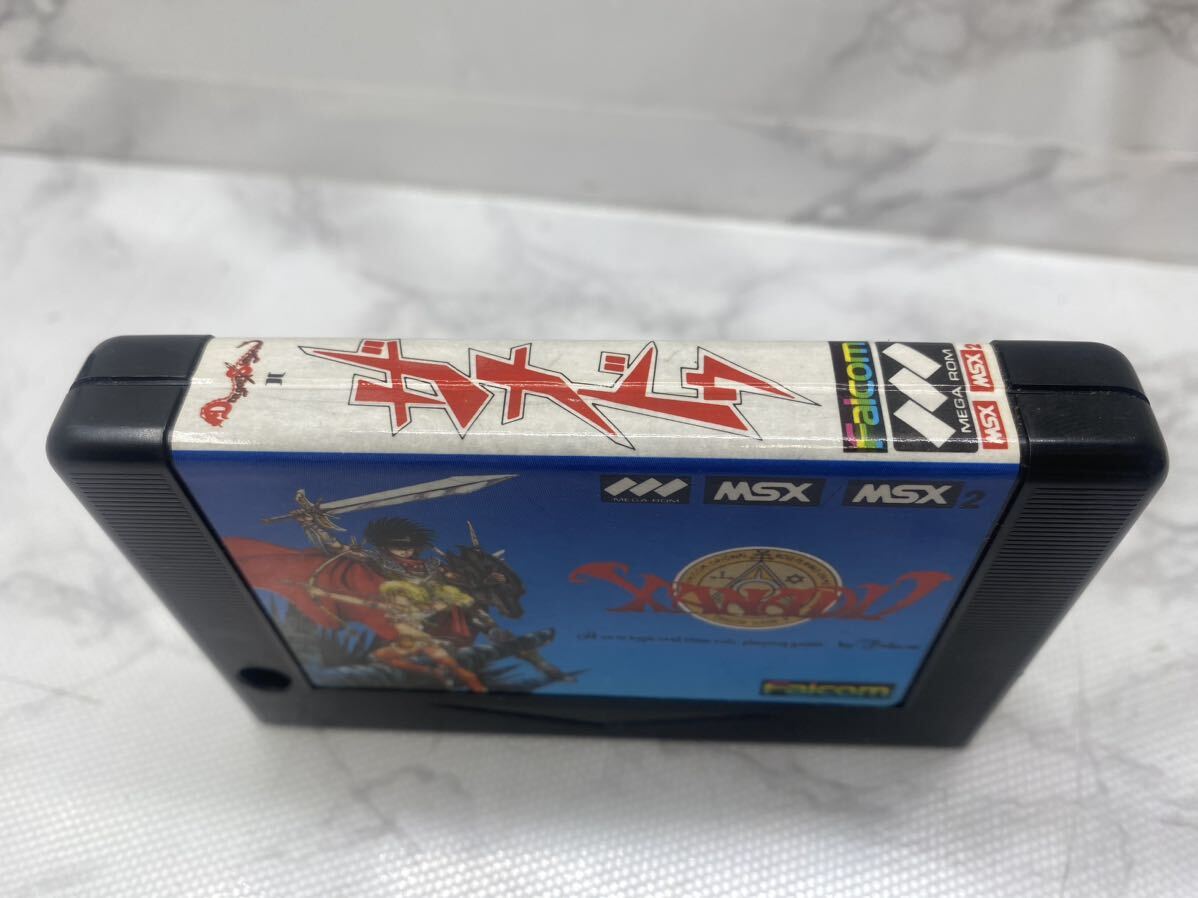 44579-8【自宅保管品】MSX2ソフト『XANADU ザナドゥ』Falcom 日本ファルコム レトロゲームの画像5