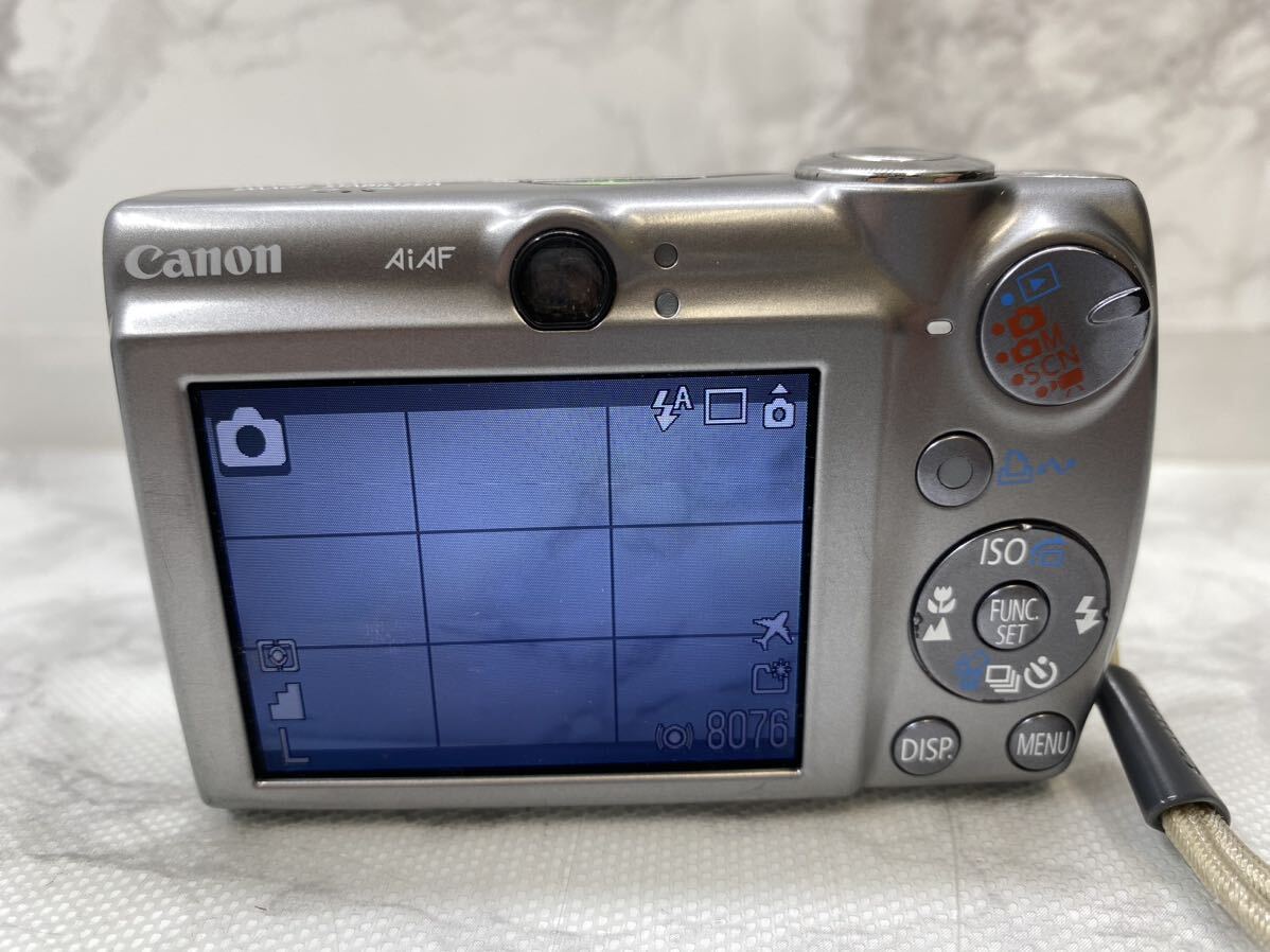 44376-2【自宅保管品】Canon コンパクトデジカメ IXY DIGITAL 900IS PC1209 バッテリー2個の画像4