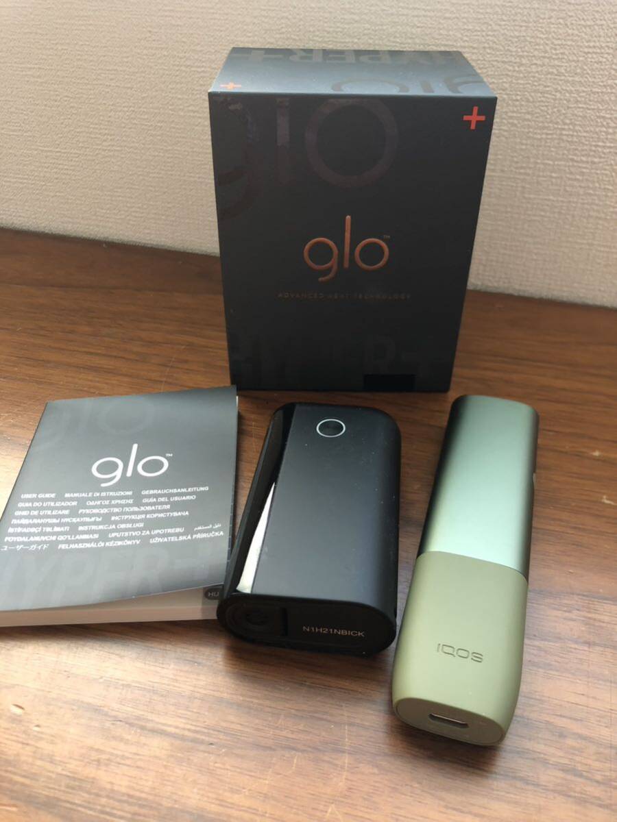 44812 電子タバコ glo  iQOS 通電確認済 gloHYPER＋ 喫煙グッズの画像1