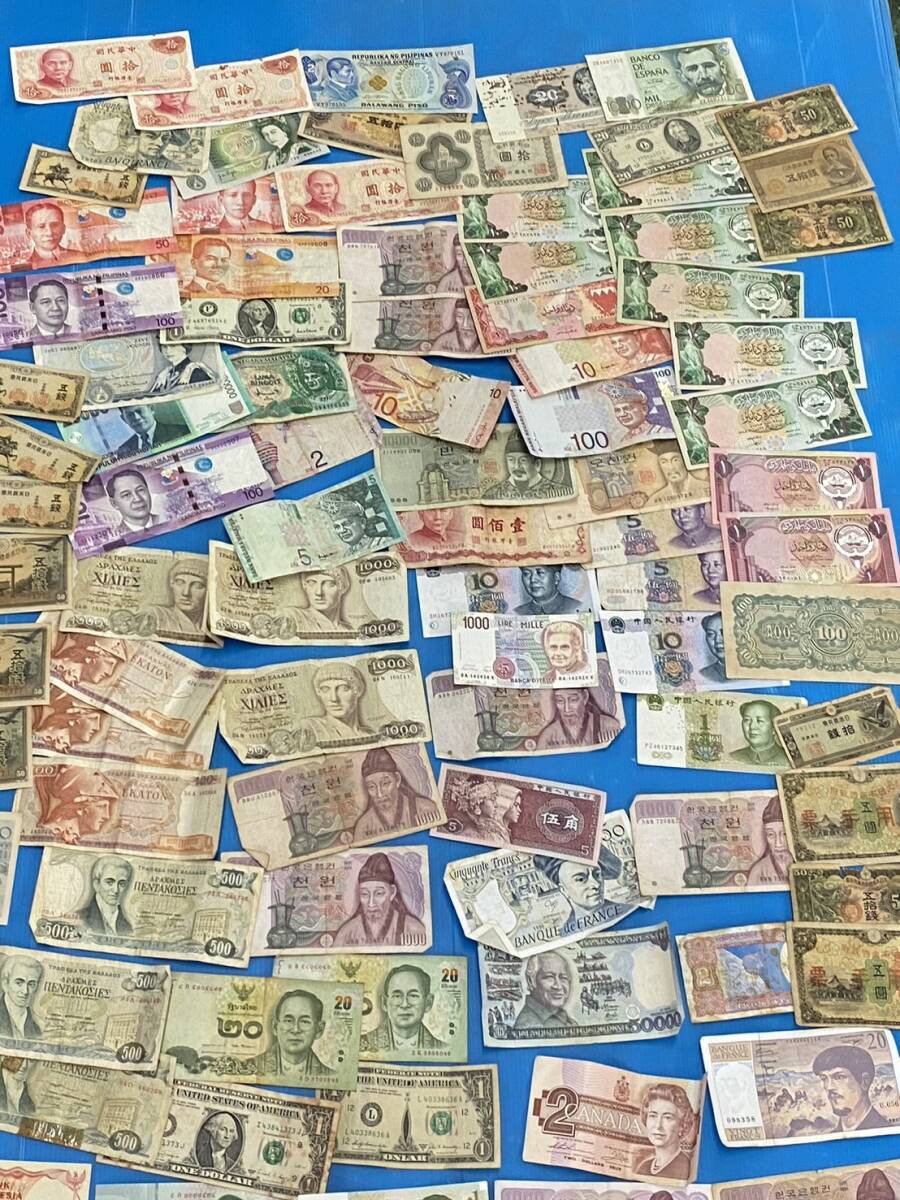 外貨 紙幣 旧紙幣 日本 中国 韓国 アメリカ 等 まとめ _画像7
