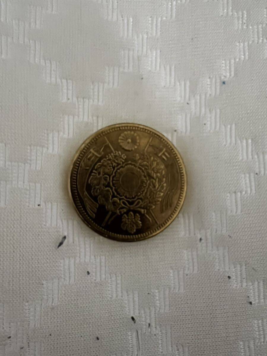  Meiji 9 year 20. gold coin 