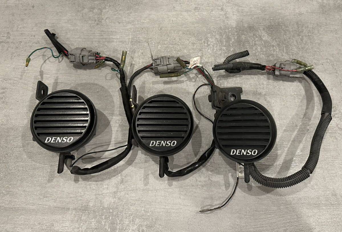 DENSO デンソーボイスアラーム 3台セット068900-5980/5130 12 DENSO デンソーボイスアラーム 3台セット068900-5980/5130 12