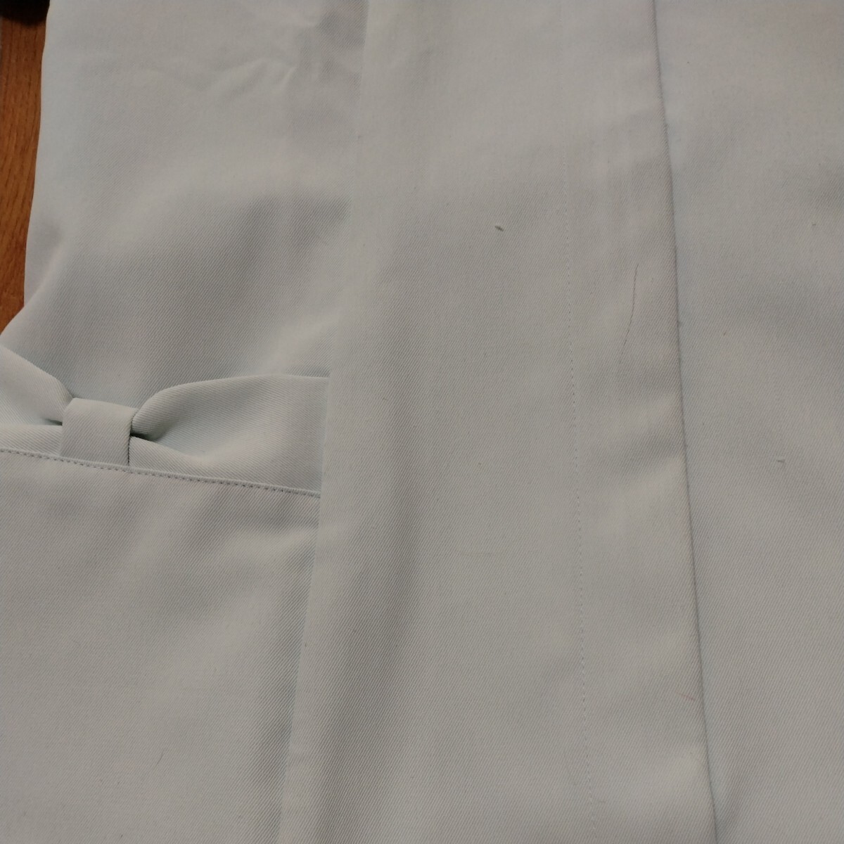  nurse clothes short sleeves One-piece HANAE MORI light mint green size L nursing .