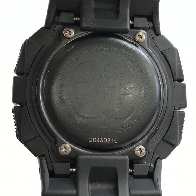 ジャンク ＣＡＳＩＯ Ｇ－ＳＨＯＣＫ ＧＷ－５５３０Ｃ 限定 ３０周年記念モデル 電波 ソーラー 腕時計 メンズ 訳あり 時計/248の画像3