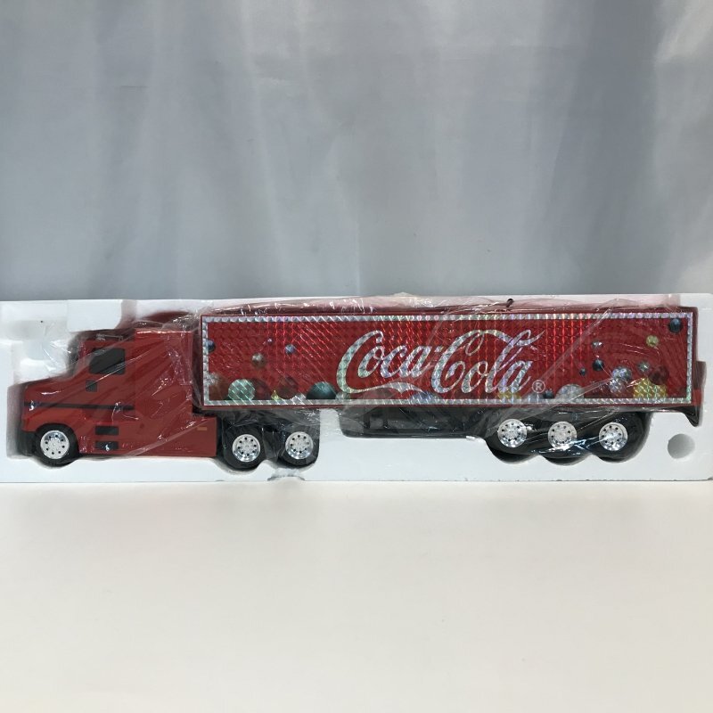  unused not for sale no check CocaCola Coca Cola original Delivery truck radio controlled car trailer toy /252