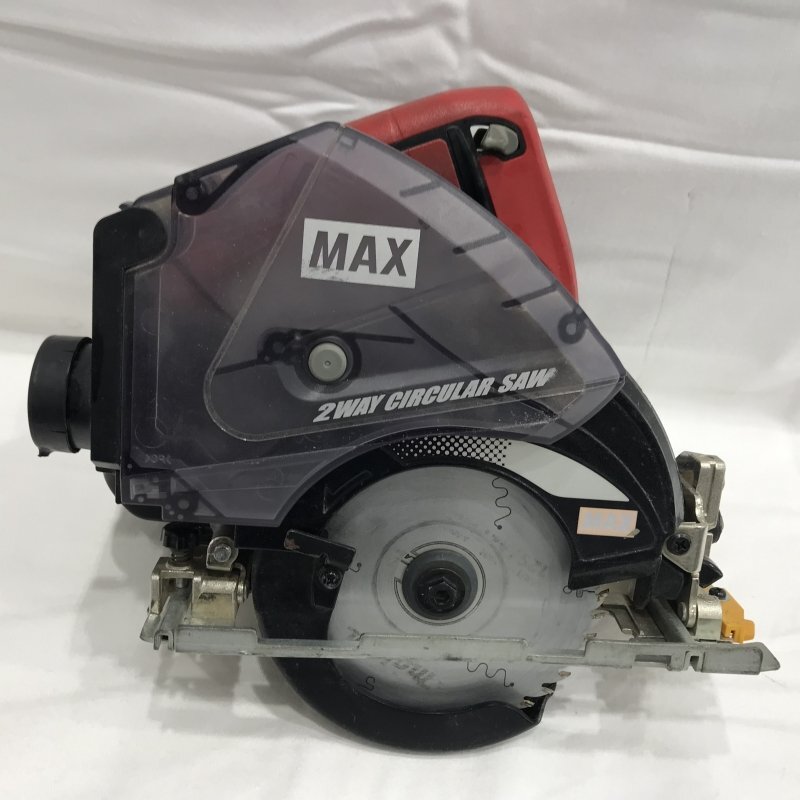 本体のみ 動作未確認 ＭＡＸ マックス ＰＪ－ＣＳ５３ＣＤＰ 充電式 防じん 防塵 兼用 丸のこ 丸ノコ １８Ｖ 中古品 電動工具/248_画像1