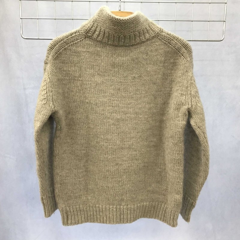 pal*las palacepalaspa less sweater knitted high‐necked wool 100% lady's size 0. goods woman clothes /219