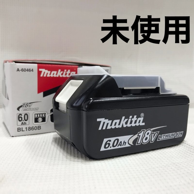 未使用 ｍａｋｉｔａ マキタ 純正 リチウムイオン バッテリ バッテリー ＢＬ１８６０Ｂ 雪マーク １８Ｖ ６．０Ａｈ 電動工具/248_画像1