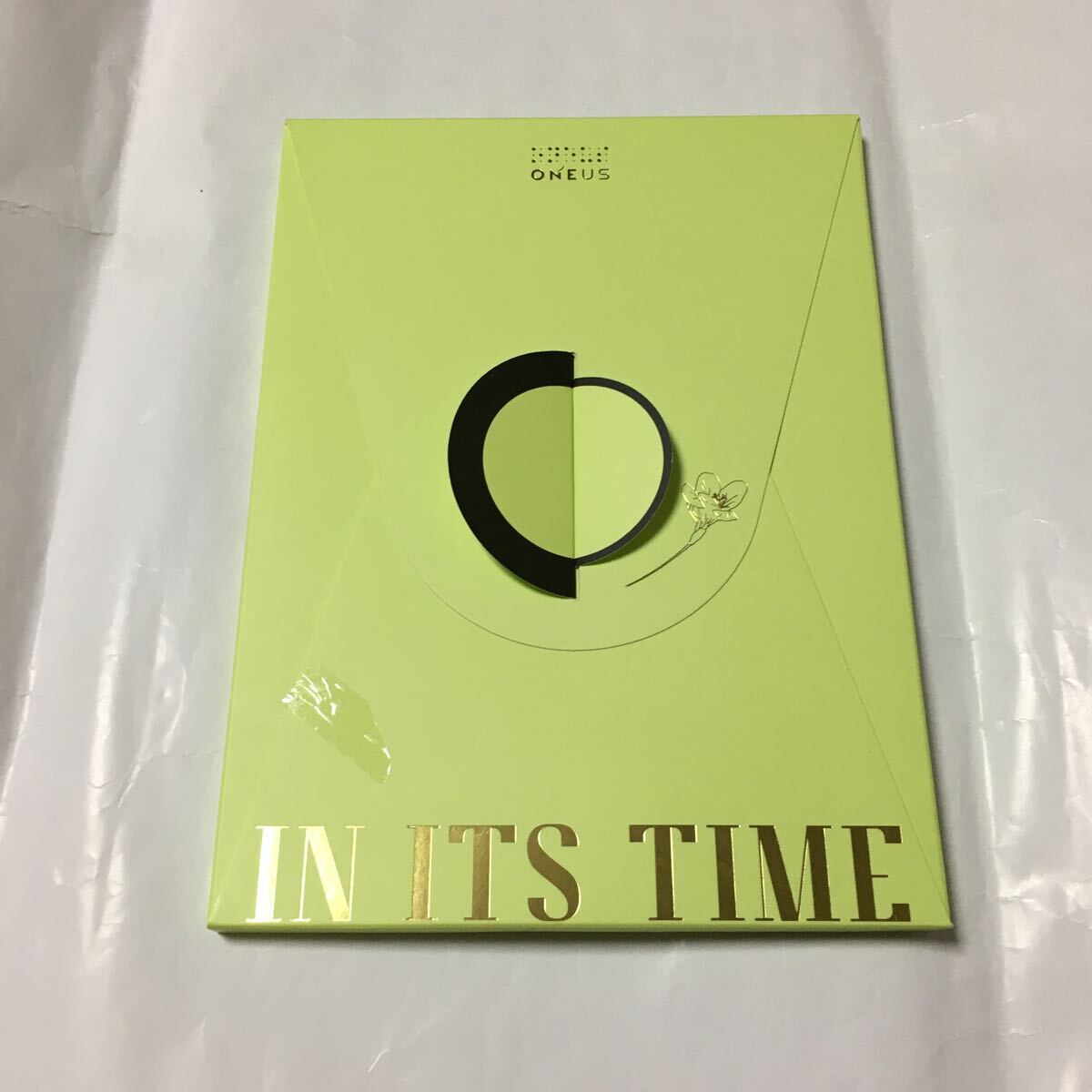 送料込み　ONEUS　ワンアス　ウォノス　CD　1stシングル　1st Single　☆IN ITS TIME☆　2曲　韓国盤　K-POP