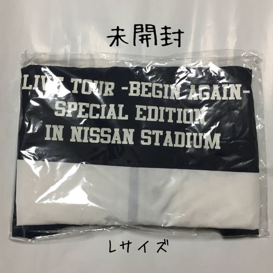 送料込み　未開封　東方神起　ウインドブレーカー　(L)　〜Begin Again〜　Special Edition　in NISSAN STADIUM　ユノ チャンミン