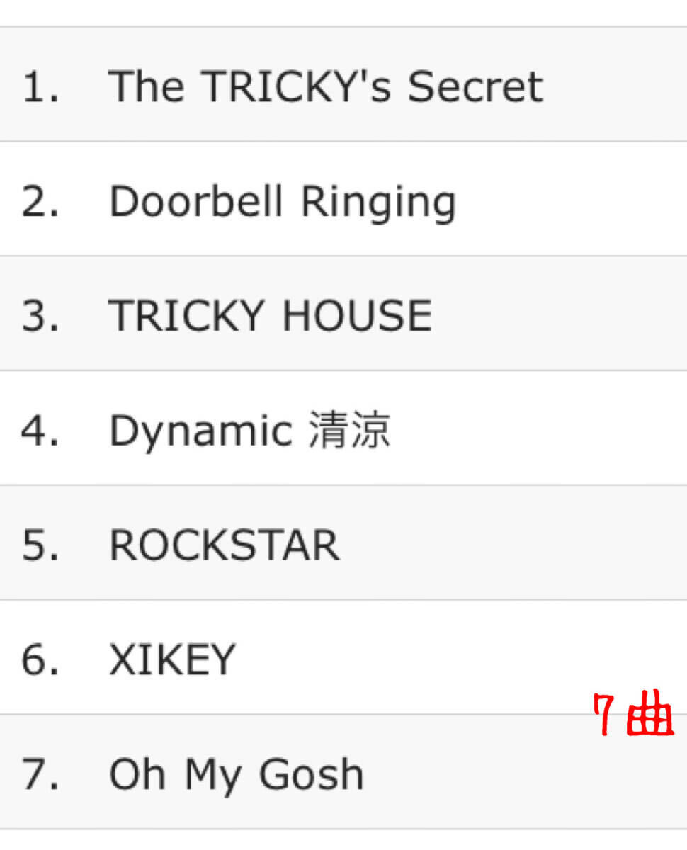 送料込み　xikers　サイカース　CD　1ST MINI ALBUM　☆HOUSE OF TRICKY : Doorbell Ringing☆　7曲　韓国盤　デビューアルバム　K-POP