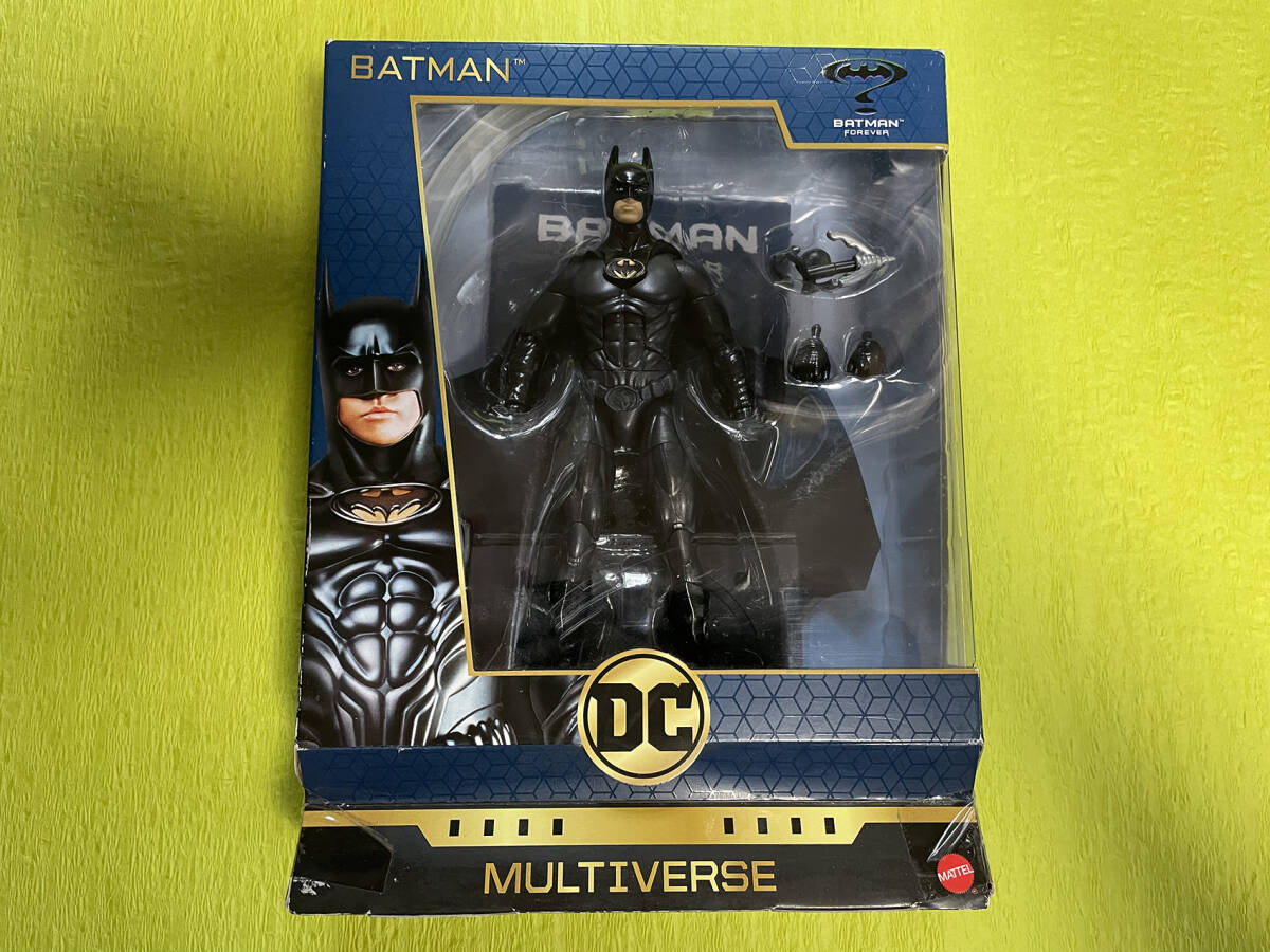 【未開封】 バットマン フォーエバー DCマルチバース マテル MATTEL ヴァル・キルマー_画像1